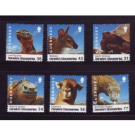 Guernsey Sc 1022-1027 2009 Darwin's Expeditions stamp set mint NH
