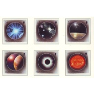 Guernsey Sc 1039-1044 2009 Invention of Telescope stamp set mint NH