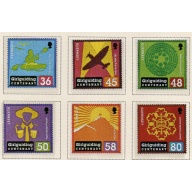 Guernsey Sc 1086-1091 2010 Anniversary Girl Guides stamp set mint NH