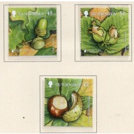 Guernsey Sc 1125-1127 2011 International Year of Forest stamp set mint NH