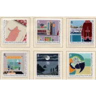 Guernsey Sc 1130-1135 2011 Literary & Potato Peel Society stamp set mint NH