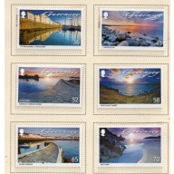 Guernsey Sc 1136-1141 2011 Seaside Views stamp set mint NH