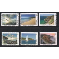 Guernsey Sc 1160-1165 2012 Guernsey Tourism, Views, stamp set mint NH