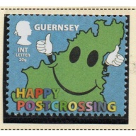 Guernsey Sc 1253 2014 Postcrossing stamp  mint NH