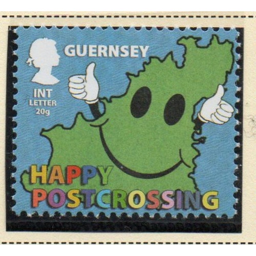 Guernsey Sc 1253 2014 Postcrossing stamp  mint NH