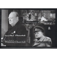 Guernsey Sc 1281 2015 Winston Churchill stamp sheet mint NH