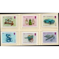 Guernsey Sc 1288-1293 2015 Royal Family Toys stamp set mint NH