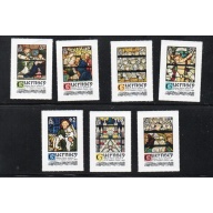 Guernsey Sc 1313-1319 2015 Christmas stamp set mint NH