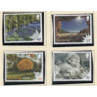 Guernsey Sc 1340-1343 2016  4 Seasons stamp set mint NH