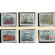 Guernsey Sc 1353-1358 2016  500th Anniversary Royal Mail stamp set mint NH