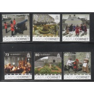 Guernsey Sc 1383-1388  2017 Castle Cornet stamp set mint NH