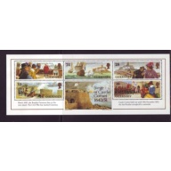 Guernsey Sc 519a 1993 Castle Cornet Siege stamp sheet  mint NH