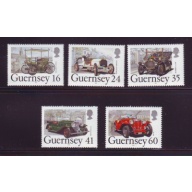Guernsey Sc 531-35 1994 Classic Cars stamp set  mint NH
