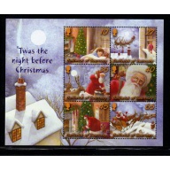 Guernsey Sc 789a 2002 Christmas stamp sheet mint NH