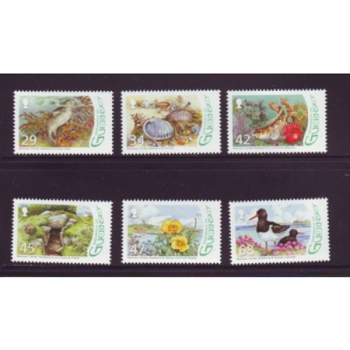 Guernsey Sc 912-1917 2006 L'Eree Wetlands stamp set mint NH