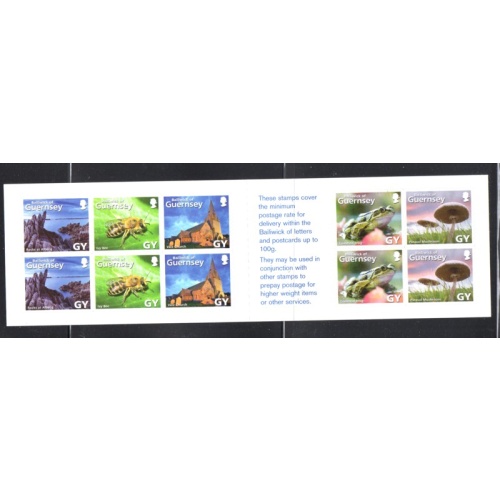 Guernsey Sc 925k 2007 La Societe Guernesaise GY stamp booklet mint NH