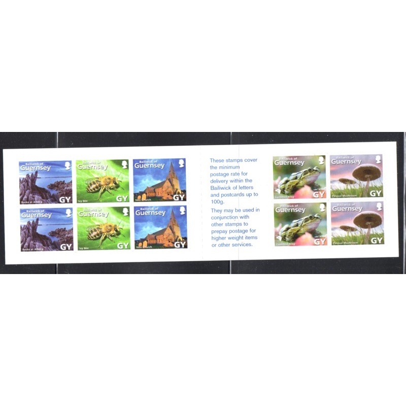 Guernsey Sc 925k 2007 La Societe Guernesaise GY stamp booklet mint NH