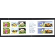 Guernsey Sc 925l 2007 La Societe Guernesaise UK stamp booklet mint NH