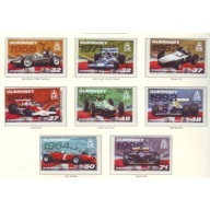 Guernsey Sc 938-945 2007 Formula 1 Cars & Drivers stamp set mint NH