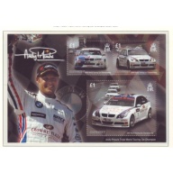 Guernsey Sc 971 2008 Andy Priaux Race Carks stamp sheet mint NH