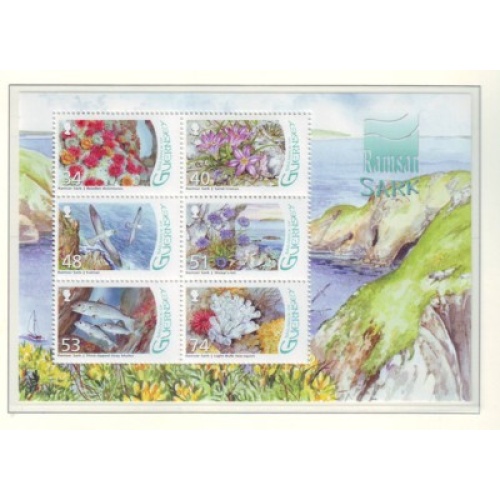 Guernsey Sc 977a 2008 Gouliot Headlands stamp sheet mint NH