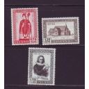 Iceland Sc B14-B16 1956 Bisopric of Skaholt stamp set mint NH