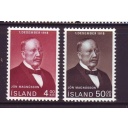 Iceland Sc 402-403 1968 50th Anniversary Independence stamp set mint NH