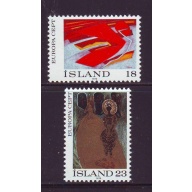 Iceland Sc 478-479  1975 Europa stamp set mint NH