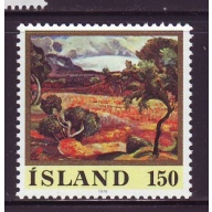 Iceland Sc 489 1976 Jonsson Painting stamp mint NH