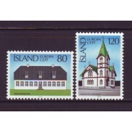 Iceland Sc 506-507 1978 Europa stamp set mint NH