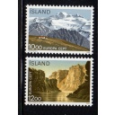 Iceland Sc 622-623 1986 Europa stamp set mint NH