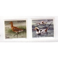 Iceland Sc 665-66 1988 Birds stamp set mint NH
