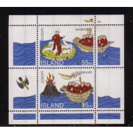 Iceland Sc 781a 1994 Europa St Brendan stamp sheet mint NH