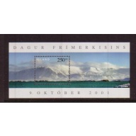 Iceland Sc 951 Stamp Day Esja Mountain stamp sheet mint NH