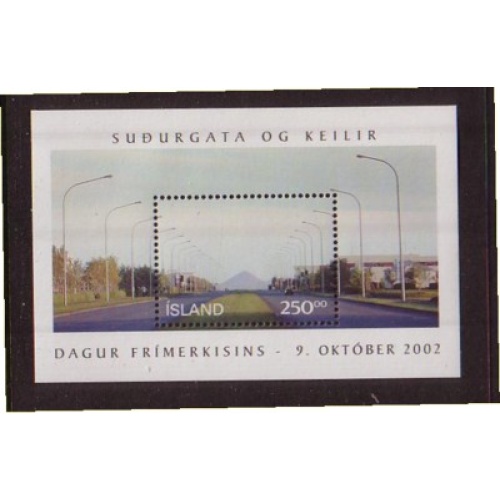 Iceland Sc 977 2002 Stamp Day stamp sheet mint NH