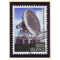 Iceland Sc 547 1981 Skyggnir Satellite Station stamp used