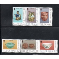Isle of Man Sc 86-91 1976 Europa stamp set mint NH