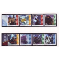Isle of Man Sc 1074-1081 2004 Harry Potter Prisoner of Azkaban stamp set mint NH