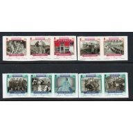 Isle of Man Sc 1110-1119 2005 Photos of Every Day Life self adhesive stamp set mint NH
