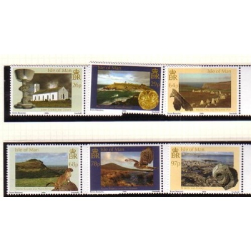 Isle of Man Sc 1135-1140 2006 Natural History stamp set mint NH