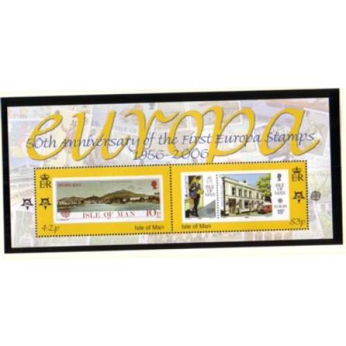 Isle of Man Sc 1144 2006 50th Anniversary Europa stamps stamp sheet mint NH