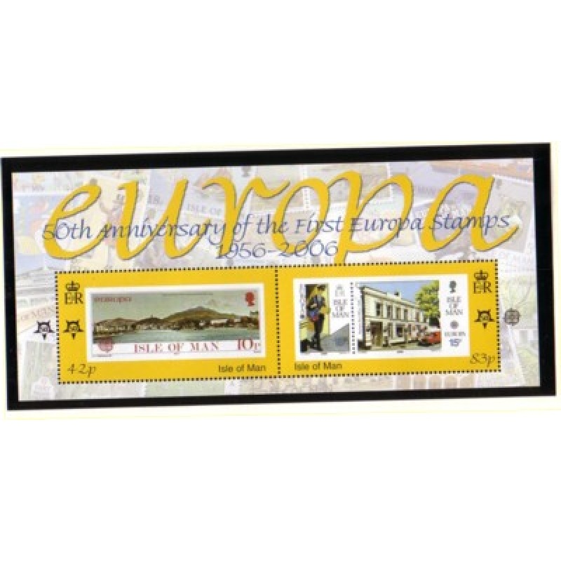 Isle of Man Sc 1144 2006 50th Anniversary Europa stamps stamp sheet mint NH