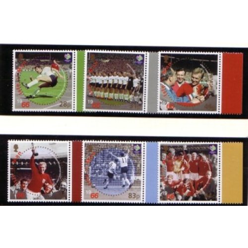 Isle of Man Sc 1145-1150 2006 Soccer World Cup stamp set mint NH