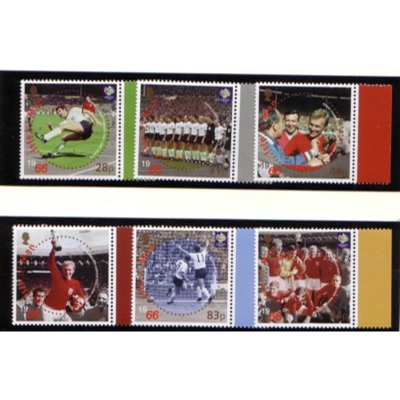 Isle of Man Sc 1145-1150 2006 Soccer World Cup stamp set mint NH