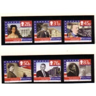 Isle of Man Sc 1151-1156 2006 Ties to Washington, DC, stamp set mint NH