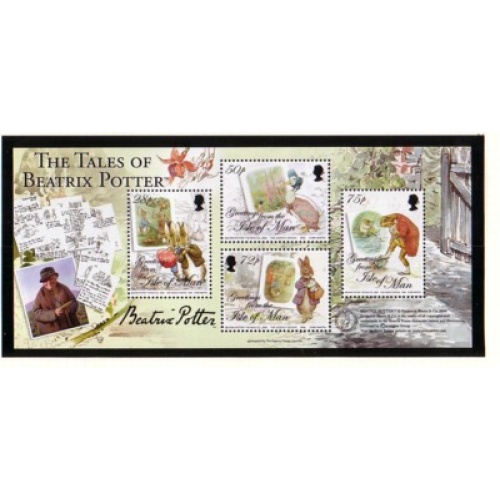 Isle of Man Sc 1171 2006 Tales of Beatrix Potter stamp sheet mint NH