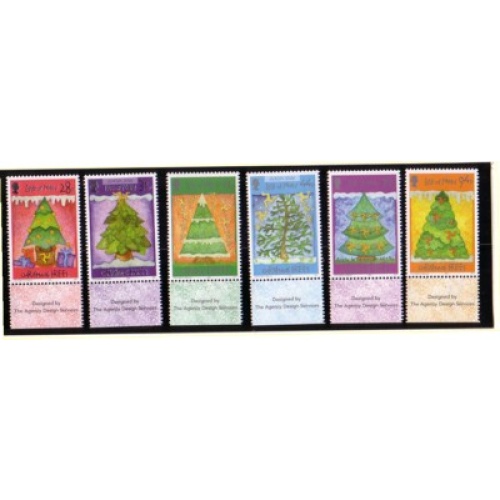 Isle of Man Sc 1172-1177 2006 Christmas stamp set mint NH