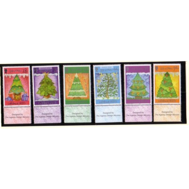 Isle of Man Sc 1172-1177 2006 Christmas stamp set mint NH