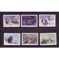 Isle of Man Sc 1221-1226  2007International Polar Year stamp set mint NH
