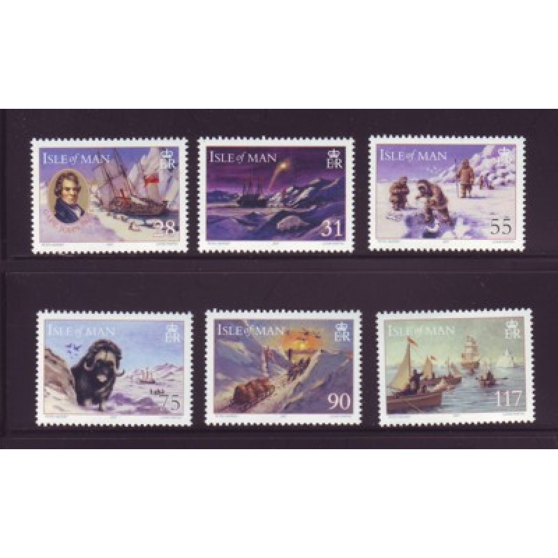 Isle of Man Sc 1221-1226  2007International Polar Year stamp set mint NH